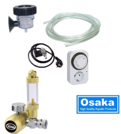 Osaka Hervulbare CO2 set  incl. Magneetventiel  - aquarium CO2 systeem