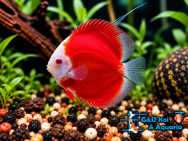 Symphysodon Aequifasciatus /  Discusvis Marlboro Red