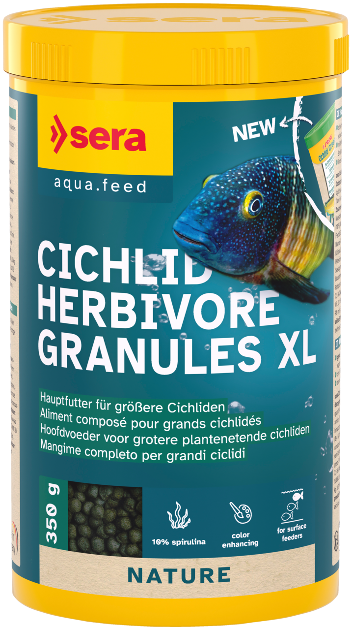 Sera Cichlid Herbivore Granules XL 1000ml