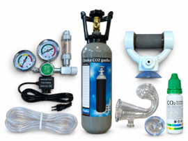 Osaka pro aquarium co2 set tot 400 liter - 3 kg co2 fles