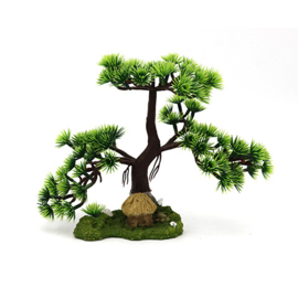 Bonsai boom met hutje OS-201 - aquarium decoratie