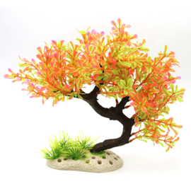 Bonsai boom rood en groen OS-211 - aquarium decoratie