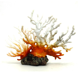Koraal bruin en wit, kunstkoraal OS-143 - aquarium decoratie