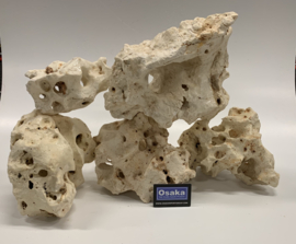 White Moonstone 15-30cm aquarium decoratie stenen