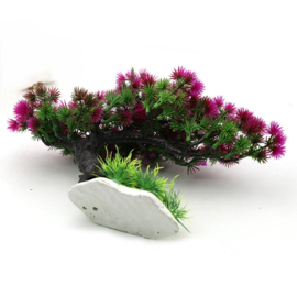 Bonsai boom magenta OS-223 - aquarium decoratie