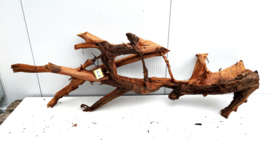 Osaka XL87 uniek aquarium decoratie hout  160x55x35cm