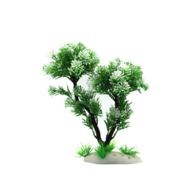 Bonsai boom groen met wit OS-252 - aquarium decoratie