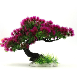 Bonsai boom magenta OS-223 - aquarium decoratie