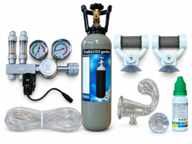 Osaka premium aquarium co2 set tot 800 liter - 3 kg co2 fles