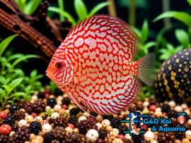 Symphysodon / Discus Checkerboard Leopard