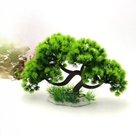 Bonsai boom groen OS-224 - aquarium decoratie