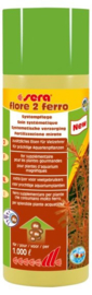 Sera Flore Ferro, vloeibare ijzer  aquariumplanten voeding 250ml