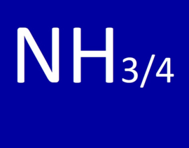 De NH3/4 waarde (ammoniak/ammonium)