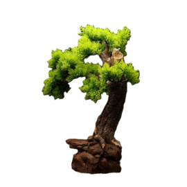 Bonsai boom op stenen OS-208 - aquarium decoratie