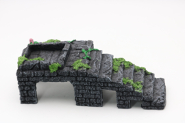 Stenen trap met doorgang medium OS-180 - aquarium decoratie