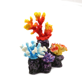 Kunstkoraal set 4 kleuren koraal OS-294 - aquarium decoratie