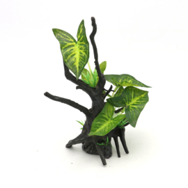 Kunstplant op hout OS-212 - aquarium decoratie