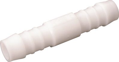 Kunststof connector 4mm tbv luchtslang 2 stuks