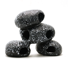 Cave stones / vier holle stenen gestapeld OS-169 - aquarium decoratie