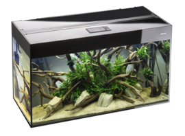 Osaka Glossy aquarium 80 Black + Meubel