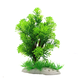 Kunstplant struik met gras OS-248 - aquarium decoratie