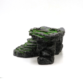 Plateau van stenen met doorgang en grot medium OS-302 - aquarium decoratie