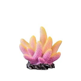Kunstkoraal paars geel OS-277 - aquarium decoratie
