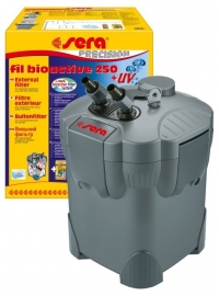 Sera fill bioactive 250 met uvc filter  aquarium buitenfilter