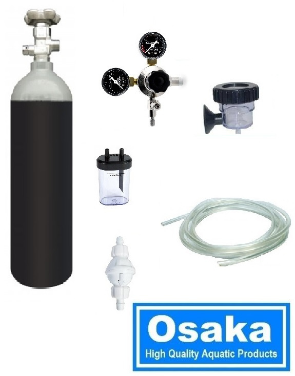 Osaka Hervulbare CO2 set Professional - aquarium systeem (Osaka CO2 set gasfles keuze: Set zonder gasfles) | Osaka CO2 Accessoires | G&D