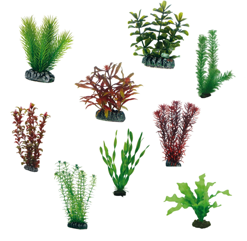Schrijf op Haarvaten camouflage Osaka kunstplanten mix set 6 aquarium | Osaka kunstplanten | G&D Aquaria