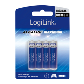 LogiLink Alkaline AAA 4 Pack