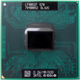 CPU Laptop Intel M570