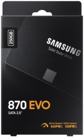 250GB Samsung 870 EVO