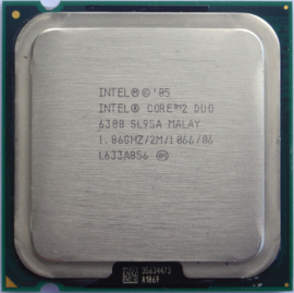 Intel Core 2 Duo 6300
