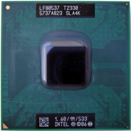 CPU Laptop Intel Pentium T2330