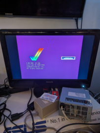 Zeer mooie witte Amiga 1200