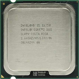 CPU Desktop Intel Core 2 Duo E6750