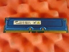 RIMM RAMBUS geheugen 4X128MB Samsung ECC