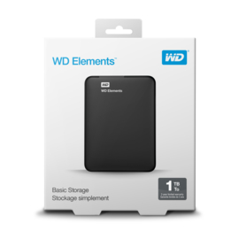 1TB Western Digital Elements 2,5"