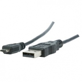 USB 2.0 Kabel A Male - Micro B Male 1.80 Meter