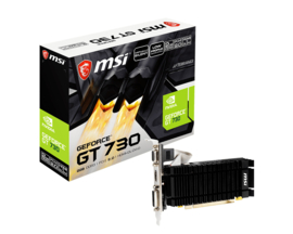 MSI GeForce GT 730 N730K-2GD3H 2GB Low Profile