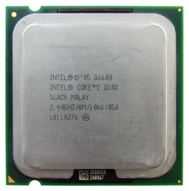 CPU Desktop Intel Core 2 Quad Processor Q6600