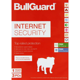 Bullguard Internet Security  3 PC's  RETAIL