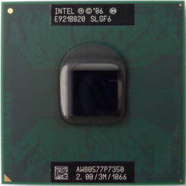CPU Laptop Intel Core 2 Duo P7350
