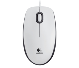 Bedraad Logitech M100 Wit