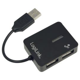 LogiLink 4 Port Hub, USB-A 2.0 passief