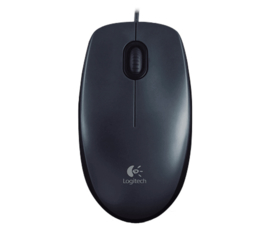 Bedraad Logitech M100 Zwart