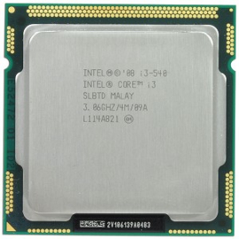 CPU Desktop Intel Core i3 540