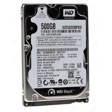 Diverse 2,5" 500GB 7200/5400RPM SATA