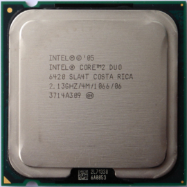 CPU Laptop Intel Core 2 Duo E6420